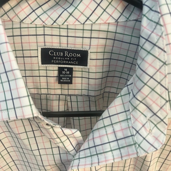 Club Room Pastel Plaid Shirt - Picture 3 of 5